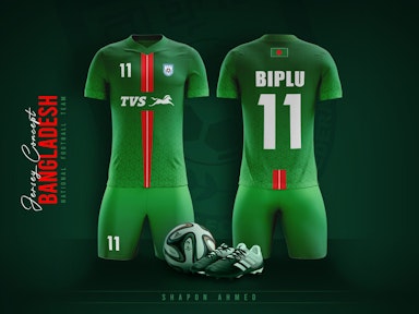 Bangladesh Football jersey
